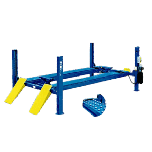 E4G A465A AMGO Wheel Alignment 4 Post Lift 6.5 Ton Capacity With 5500mm Platforms 1ph/3ph