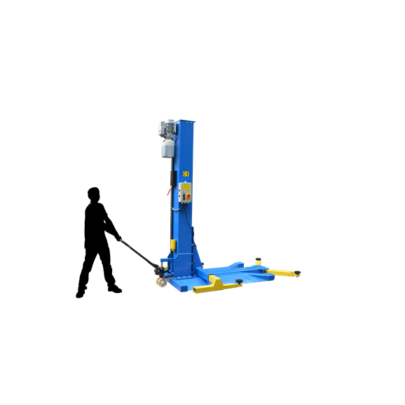 E4G SML-3000 Mobile Single Post Lift 3 Ton 1ph - Image 4