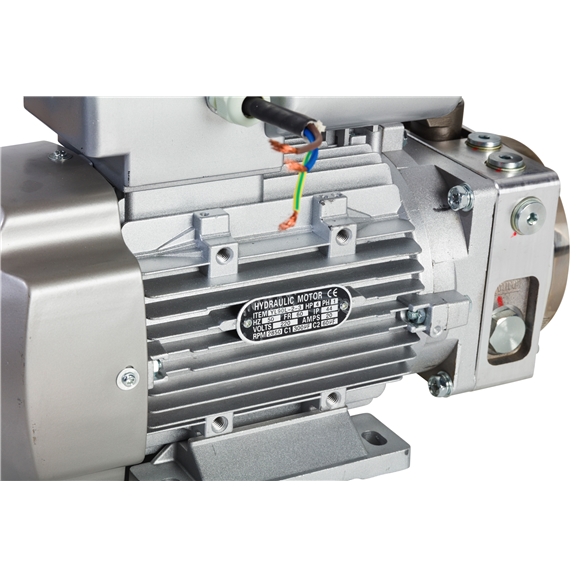 E4G 565204A 4 Post Lift Hydraulic Power Unit 1Ph Manual Release and No Button 14L - Image 5