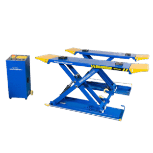 E4G MR35TD Portable Mid-Rise Scissor Lift – 3.5 Ton, 1ph