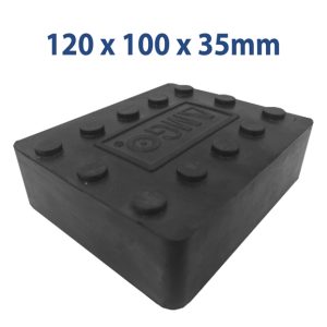 E4G 220 Universal Scissor Lift Rubber Blocks x2