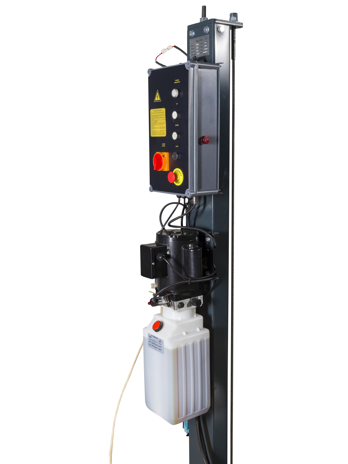 E4G 4448-ER Double Width Parking Service Lift 4 Ton 1PH - Image 8