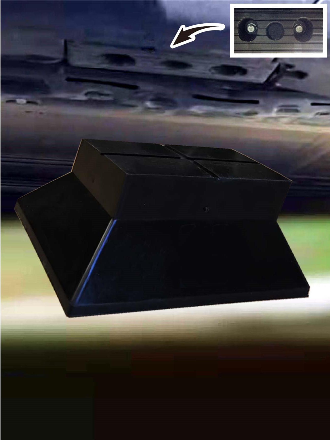 E4G KL321 EV Lift Universal Rubber Pad Set (4) - Image 4